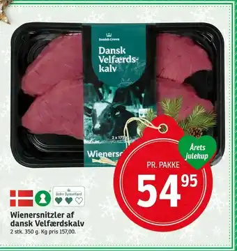 SPAR Wienersnitzler af dansk Velfærdskalv tilbud