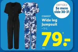 Lidl ESMARA® Wide leg jumpsuit tilbud