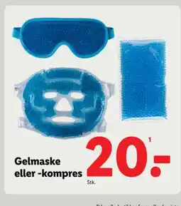 Lidl Gelmaske eller -kompres tilbud