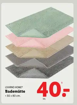 Lidl LIVARNO HOME® Bademåtte tilbud