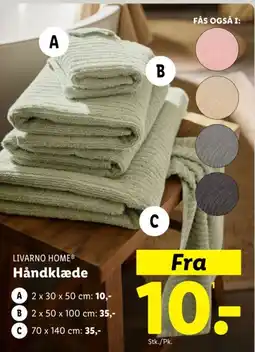 Lidl LIVARNO HOME® Håndklæde tilbud