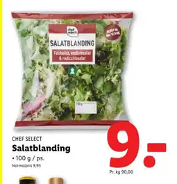 Lidl CHEF SELECT Salatblanding tilbud