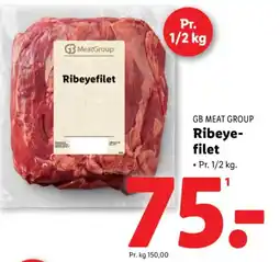 Lidl GB MEAT GROUP Ribeye- filet tilbud