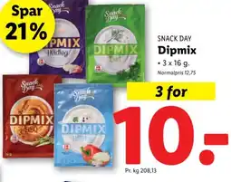 Lidl SNACK DAY Dipmix tilbud