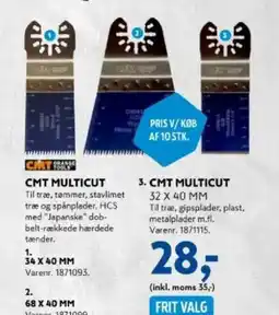 Davidsen CMT MULTICUT tilbud