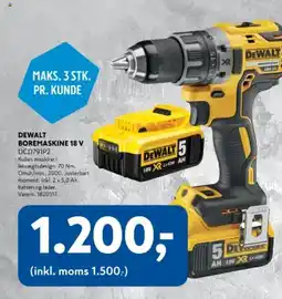 Davidsen DEWALT 5 18V XLHON AH tilbud
