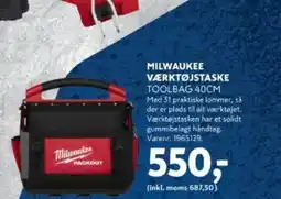 Davidsen MILWAUKEE VÆRKTØJSTASKE tilbud