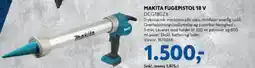 Davidsen MAKITA FUGEPISTOL 18 V tilbud