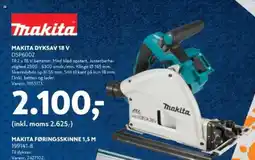 Davidsen MAKITA DYKSAV 18 V tilbud
