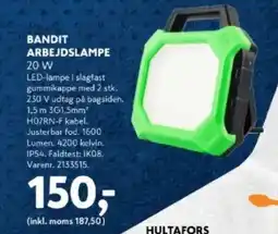 Davidsen BANDIT ARBEJDSLAMPE tilbud