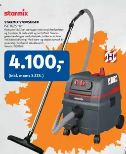 Davidsen STARMIX STØVSUGER ISC 1625 "H" tilbud