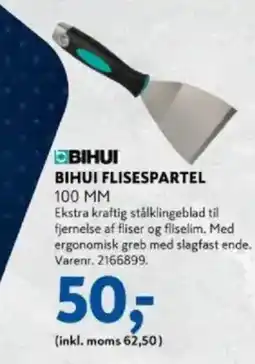 Davidsen BIHUI BIHUI FLISESPARTEL 100 MM tilbud