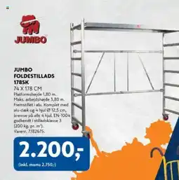 Davidsen JUMBO FOLDESTILLADS tilbud