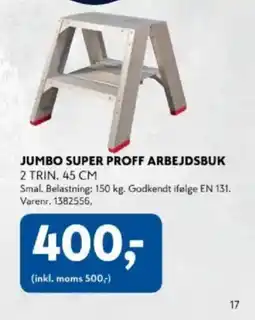 JUMBO SUPER PROFF ARBEJDSBUK