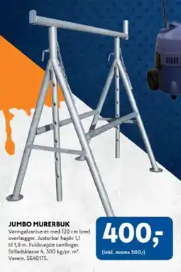 Davidsen JUMBO MURERBUK tilbud