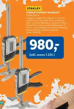 Stanley fatmax tradelift twin-pack