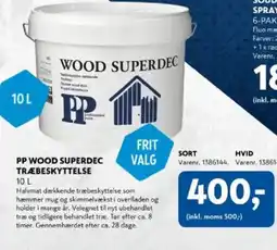 Davidsen Pp wood superdec træbeskyttelse tilbud