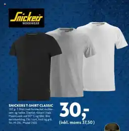 Davidsen SNICKERS T-SHIRT CLASSIC tilbud
