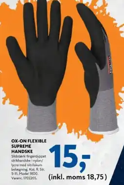 Davidsen OX-ON FLEXIBLE SUPREME HANDSKE tilbud