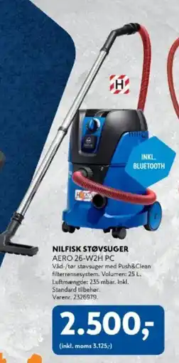 Davidsen NILFISK STØVSUGER tilbud