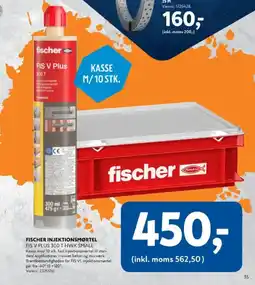 Davidsen Fischer injektionsmørtel tilbud