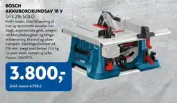 Davidsen BOSCH AKKUBORDRUNDSAV 18 V tilbud
