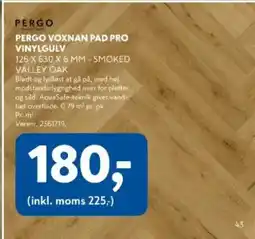 Davidsen PERGO VOXNAN PAD PRO VINYLGULV tilbud
