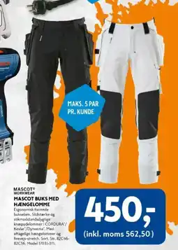 Davidsen MASCOT BUKS MED HÆNGELOMME tilbud