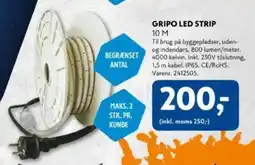 Davidsen GRIPO LED STRIP 10 M tilbud