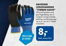 Davidsen DAVIDSEN LOGOHANDSKE "STÆRKE SAGER" tilbud