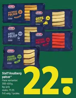 Coop 365 Steff Houlberg pølser tilbud