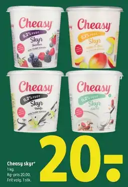 Coop 365 Cheasy skyr tilbud