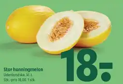 Coop 365 Stor honningmelon tilbud