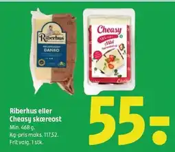Coop 365 Riberhus eller Cheasy skæreost tilbud