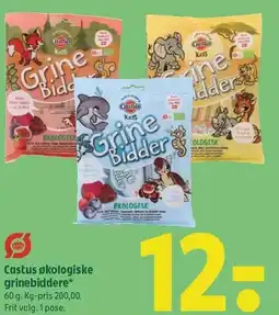 Coop 365 Castus økologiske grinebiddere tilbud