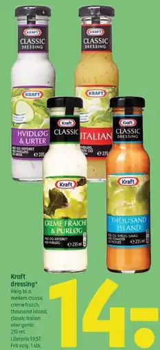 Coop 365 Kraft dressing tilbud