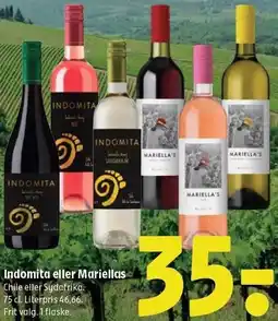 Coop 365 Indomita eller Mariellas tilbud