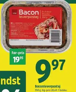 Coop 365 Baconleverpostej tilbud