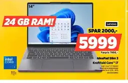 Power LENOVO IdeaPad Slim 3 Kraftfuld Core™ i7 tilbud