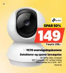 Power TC70 overvågningskamera tilbud
