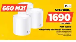 Power Mesh-system Hastighed og dækning på eliteniveau tilbud