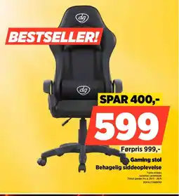 Power Gaming stol tilbud