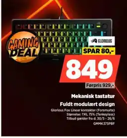 Power Mekanisk tastatur tilbud