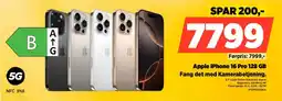 Power Apple iPhone 16 Pro 128 GB tilbud