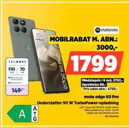 Power Moto edge 60 Pro tilbud