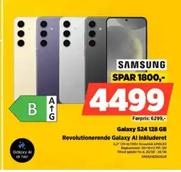Power SAMSUNG Galaxy S24 128 GB tilbud