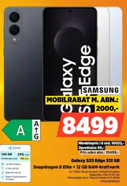 Power SAMSUNG Galaxy S25 Edge 512 GB tilbud