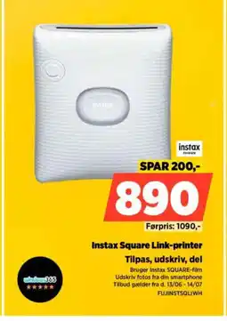 Power Instax Square Link-printer tilbud