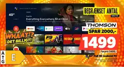Power THOMSON 40" Full HD Android TV tilbud