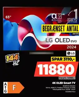 Power LG 4K OLED Smart TV tilbud